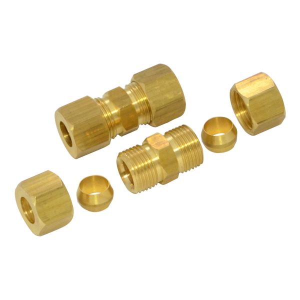 ข้อต่อทองเหลืองตาไก่ 5/16*5/16